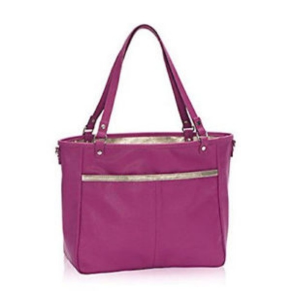 thirty-one Handbags - Thirty-One Jewell Townsfair Reversible Tote Purse
